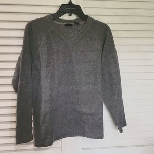 NY & Co. S Gray Fleece Sweater